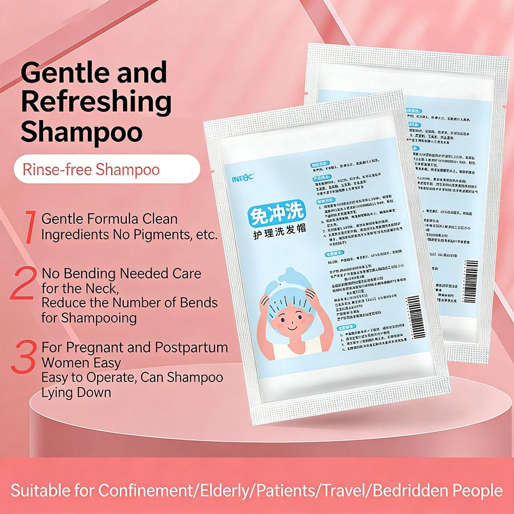 No Rinse Waterless Shampoo Cap - огляд і ціна Hair Care Products