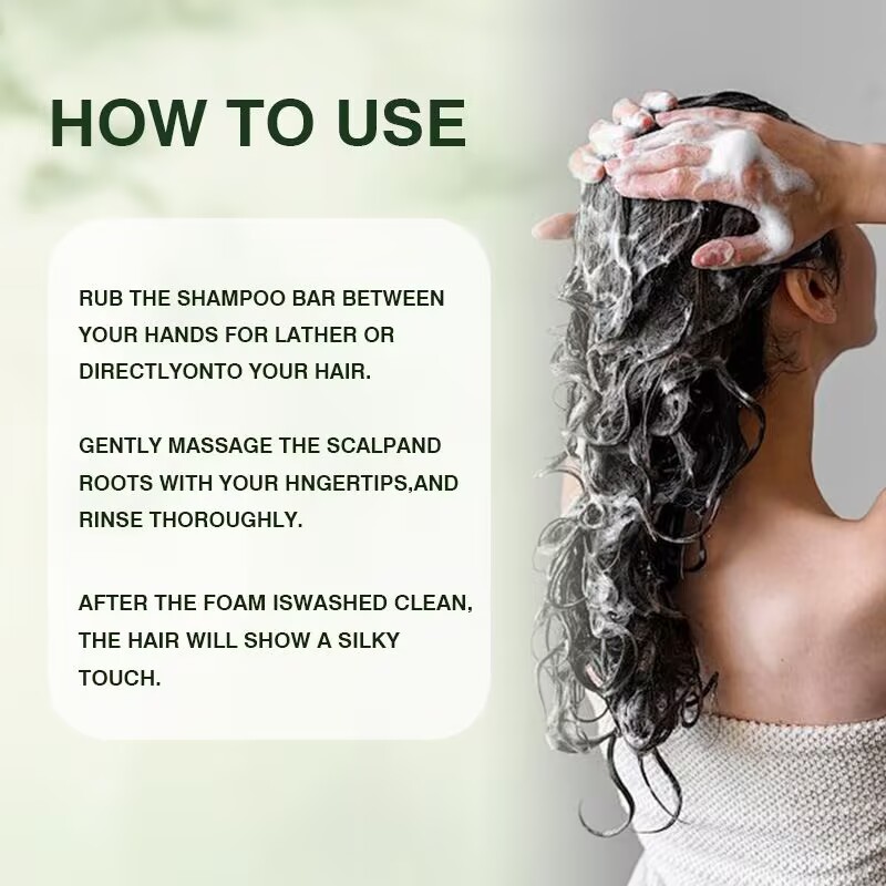New Usman Shampoo Soap Nourish - огляд і ціна Hair Care Dandruff