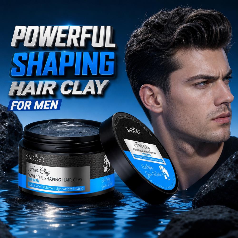 Men's Hair Styling Clay Strong - огляд і ціна Hair Care Lotion
