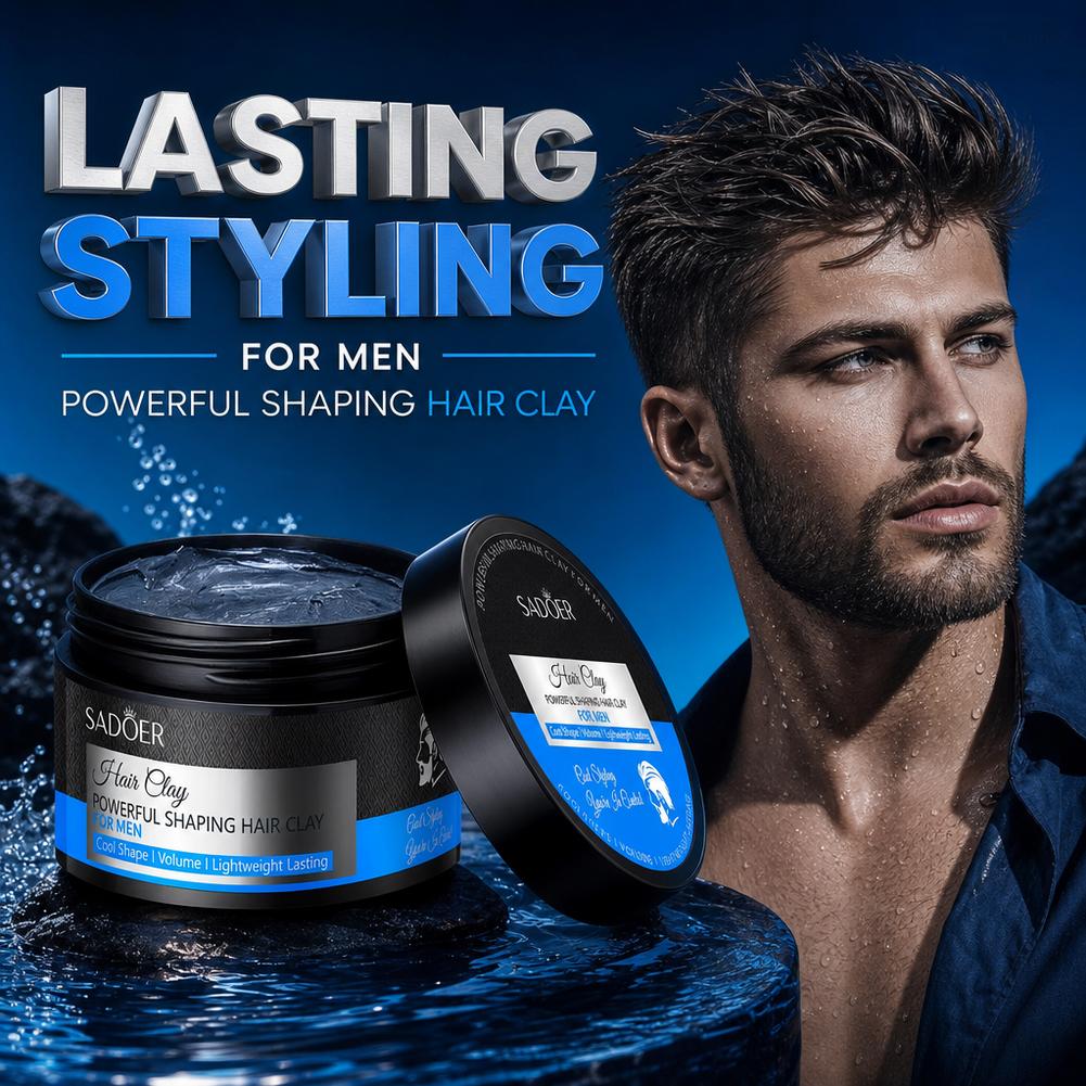Men's Hair Styling Clay Strong - огляд і ціна Hair Care Lotion