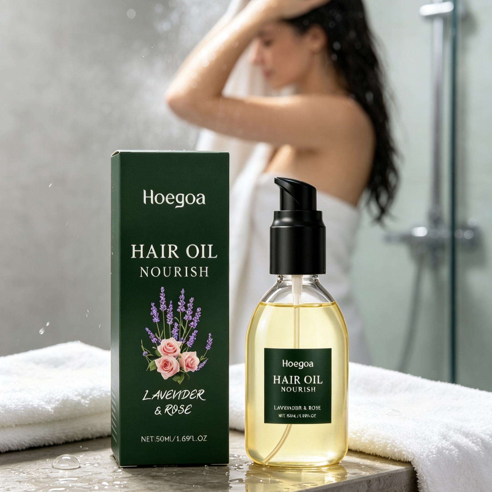 Hoegoa Lavender Rose Hair Car - огляд і ціна Hair Care Natural Ingredients