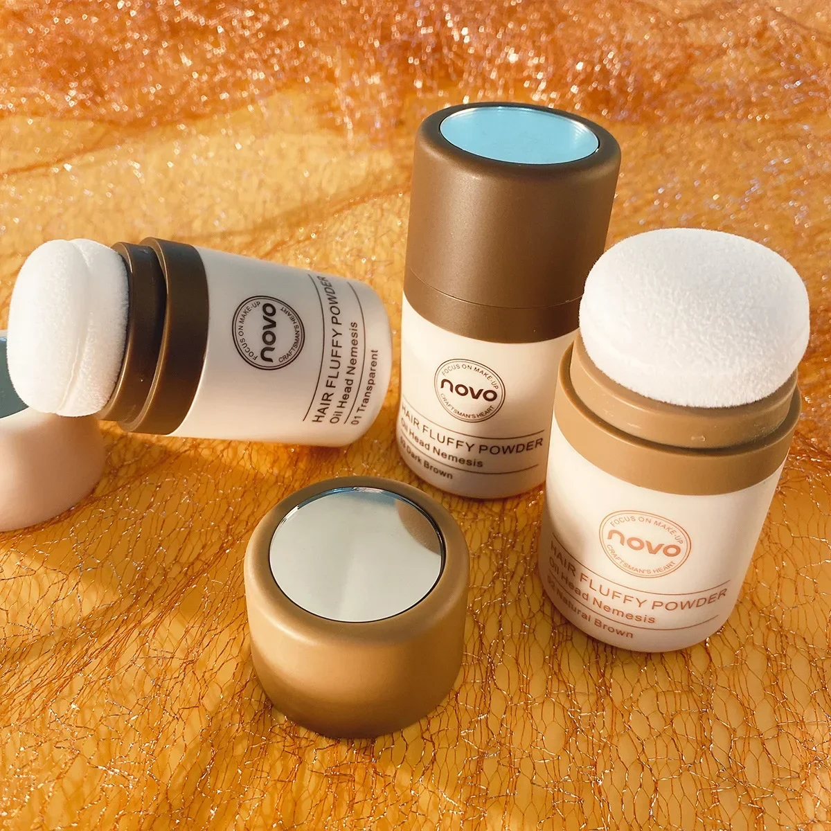 Novo Hair Pluffy Powder - Oil  - огляд і ціна Hair Care Products