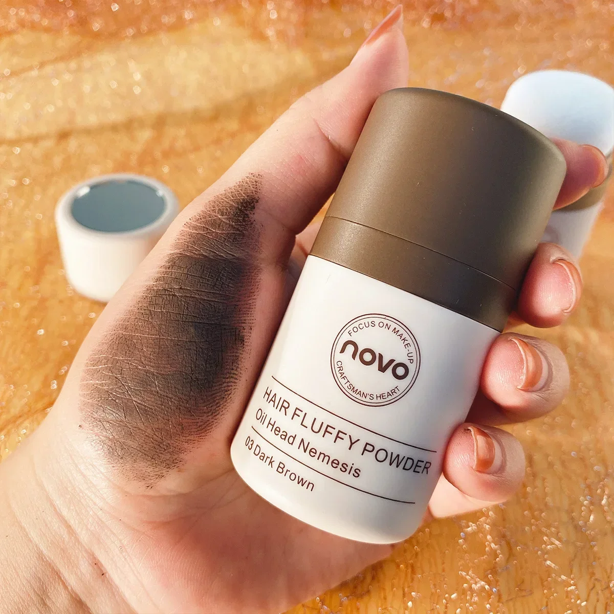 Novo Hair Pluffy Powder - Oil  - огляд і ціна Hair Care Products