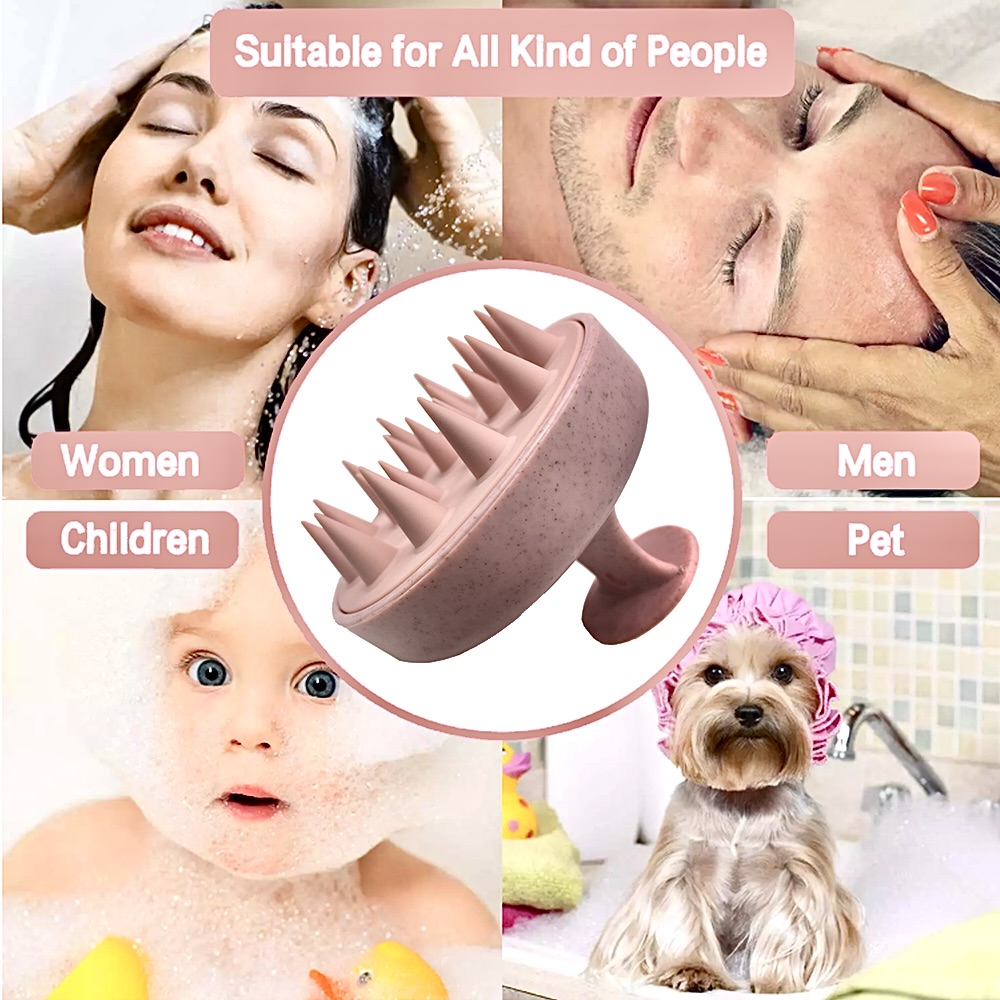 Wheat Straw Silicone Head Wash - огляд і ціна Hair Care Dandruff