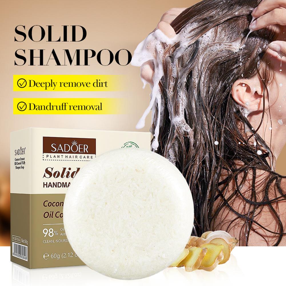 Natural Coconut Shampoo Bar fo - огляд і ціна Hair Care Dandruff